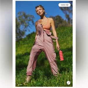 Free People Movement Fast Track Onesie in Withered Rose